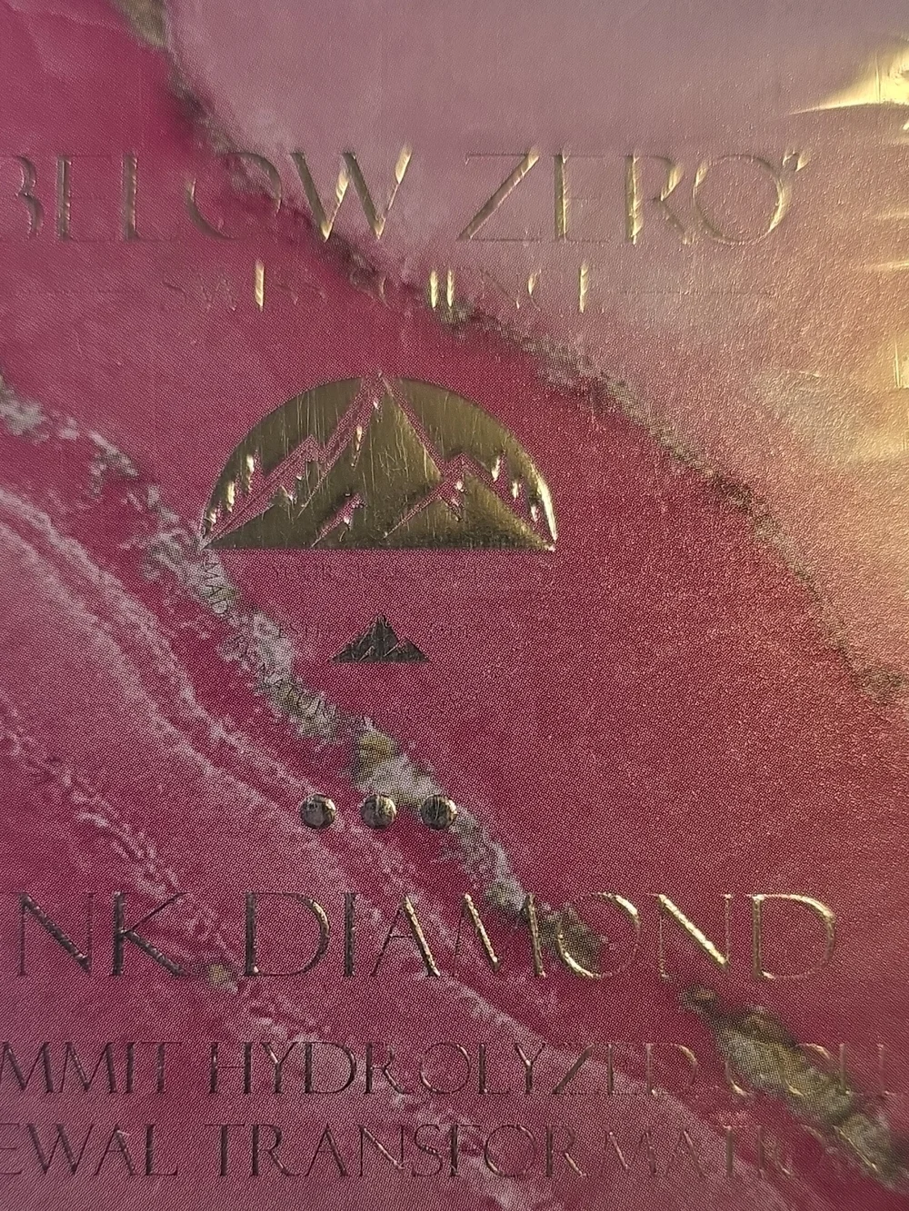 Fine Diamond Pink Renewal Collagen Facial Mask
